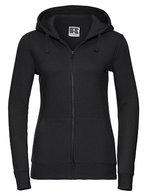 Russel Sweatshirt mit Kapuze, 3-lagig, Baumwolle – Black