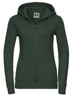 Russel Sweatshirt mit Kapuze, 3-lagig, Baumwolle – Bottle Green