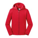 Zipped Hooded Felpa in cotone – Bild 3