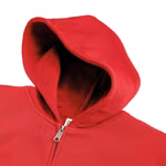 Zipped Hooded Sweatshirt aus Baumwolle – Bild 6