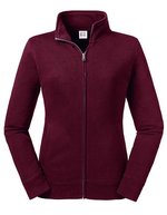 Russel Russell Ladies´ Authentic Sweat Jacket Burgundy M (Z267F), Z267F – Burgundy