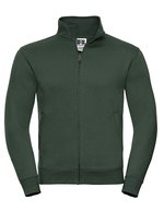 Russel Sweatshirt mit YKK-Reißverschluss für Herren, Black XS, Z267M – Bottle Green
