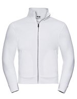 Russel Sweatshirt mit YKK-Reißverschluss für Herren, Black XS, Z267M – White