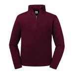 Russel Half-Zip Sweatshirt aus Baumwolle für Herren, Convoy Grey (Solid) XL, Z270M – Bild 3