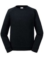 Russel Russell Kids´ Authentic Raglan Sweat Black 104 (S) (Z271K), Z271K – Bild 2