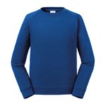Russel Russell Kids´ Authentic Raglan Sweat Black 104 (S) (Z271K), Z271K – Bild 4