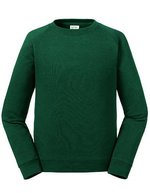 Russel Russell Kids´ Authentic Raglan Sweat Black 104 (S) (Z271K), Z271K – Bottle Green