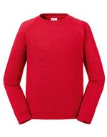 Russel Russell Kids´ Authentic Raglan Sweat Black 104 (S) (Z271K), Z271K – Classic Red