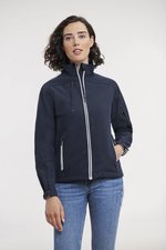 Russel Softshell-Jacke mit Bionic-Finish® für Damen, Black XS, Z410F – Bild 1