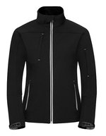Russel Softshell-Jacke mit Bionic-Finish® für Damen, Black XS, Z410F – Bild 2
