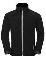 Russel Bionic Softshell-Jacke mit Windschutz – Black
