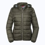Ladies´ Hooded Nano Jacket – Scuro Oliva