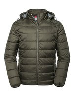 Russel Hoch belastbare Nano Winterjacke, Black S, Z440M – Fonce Olive