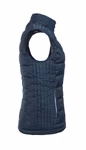 Russell Water-Repellent Quilted Vest with Stand-up Collar, Iron Grey M, Z441F – image 5