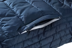 Russell Water-Repellent Quilted Vest with Stand-up Collar, Iron Grey M, Z441F – image 7