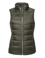 Russel Wasserabweisende Steppweste mit Stehkragen, Black XS, Z441F – Dark Olive