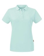 Russel Pure Organic Polo in Cotone Biologico da Donna, Aqua XS, Z508F – immagine 1