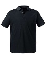 Russel Pure Organic Russell Pure Organic Men´s Pure Organic Polo White XXL (Z508M) – Black