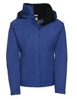 Russel Wasserdichte Nylonjacke mit Kapuze, Azure Blue XS, Z510F – Bild 1
