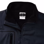 Russel Giacca Softshell impermeabile con materiale Stretch, Titanium (Solid) L, Z520 – immagine 6