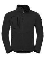 Russel Wasserdichte Softshell-Jacke mit Stretchmaterial, Black XS, Z520 – Black
