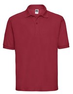 Russel Poloshirt aus ringgesponnener Baumwolle, Black XS, Z539 – Classique Rouge