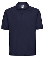 Russel Poloshirt aus ringgesponnener Baumwolle, Black XS, Z539 – Marine francais