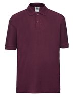 Polo Shirt aus Baumwolle mit Piquéstoff für Kinder – Burgundy