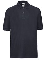 Russel Polo Shirt aus Baumwolle mit Piquéstoff für Kinder, Black 90 (XS), Z539K – French Navy