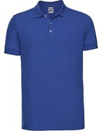 Russel Figurnahes Polo mit Fischgrät-Seitenschlitzen, Black L, Z566 – Bild 2