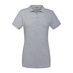 Russel Slim Fit Stretch Piqué Poloshirt für Damen, Black XS, Z567F – Bild 3