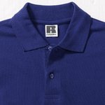 Russel Kurzarm-Polo-Shirt aus 100% Baumwolle, Bottle Green XL, Z569 – Bild 6