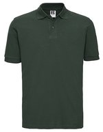 Russel Kurzarm-Polo-Shirt aus 100% Baumwolle – Bottle Green