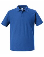Russel Piqué Polo Shirt aus Recyclingmaterial – Bright Royal