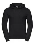 Russel Langarm-Hoodie mit Kapuze und Kängurutasche, Light Oxford (Heather) M, Z575N – Black
