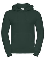 Russel Langarm-Hoodie mit Kapuze und Kängurutasche, Black XS, Z575N – Bottle Green