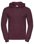Russel Langarm-Hoodie mit Kapuze und Kängurutasche, Light Oxford (Heather) M, Z575N – Burgundy
