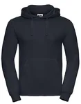 Russel Langarm-Hoodie mit Kapuze und Kängurutasche, Light Oxford (Heather) M, Z575N – French Navy