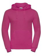 Russel Langarm-Hoodie mit Kapuze und Kängurutasche, Black XS, Z575N – Fuchsia