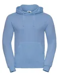 Russel Langarm-Hoodie mit Kapuze und Kängurutasche, Light Oxford (Heather) M, Z575N – Sky