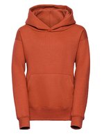 Sweat à capuche mit doppellagiger Kapuze pour enfant – Orange