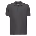 Russel Polo in Cotone con Piqué Double-Tuck, Azure Blue XS, Z577 – immagine 3
