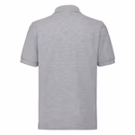Russel Poloshirt aus Baumwolle mit Strukturstreifen, Sky L, Z599 – Bild 4