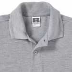 Russel Poloshirt aus Baumwolle mit Strukturstreifen, Sky L, Z599 – Bild 6