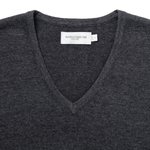 Russell Collection CottonBlend™ V-Neck Pullover Damen, Black XXS, Z710F – Bild 6