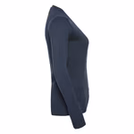 Russell Collection Cardigan Col V Coton-Polyacrylique, French Navy M, Z715F – image 5