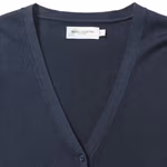 Russell Collection Cardigan Col V Coton-Polyacrylique, French Navy M, Z715F – image 6