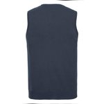 Russell Collection Ärmelloser V-Ausschnitt Pullunder Cotton Blend™, Black XXS, Z716 – Bild 4