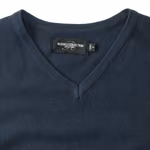 Russell Collection Pull Sans Manches Col V Cotton Blend™, French Navy L, Z716 – image 6