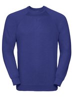 Russel Fleckenabweisendes Raglan-Sweatshirt 295 g/m², Black XS, Z762 – Brillante Reale